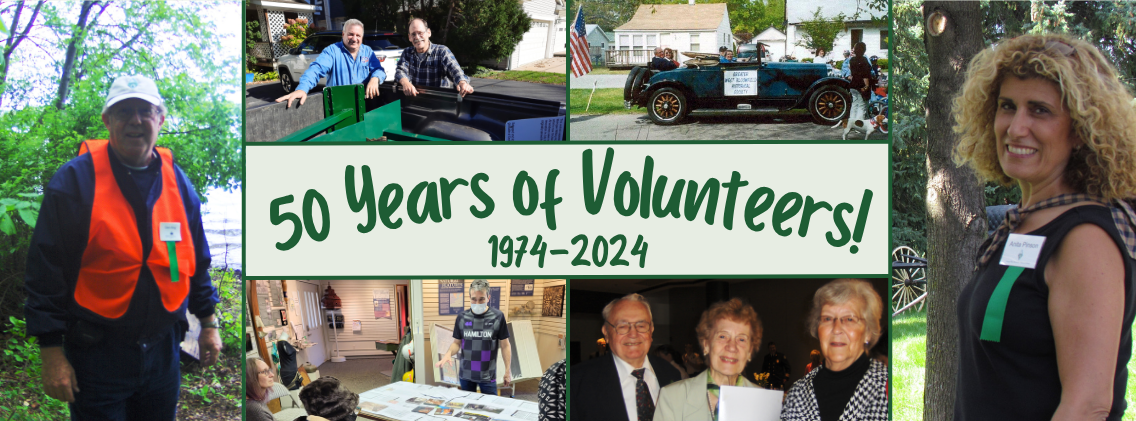 Watch the 50 Years of GWBHS Volunteers Slideshow on the GWBHS YouTube channel.